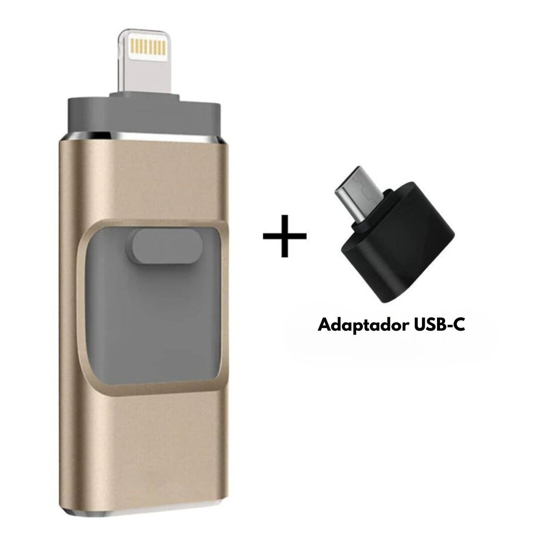 Memoria USB 4 en 1: transferencia de imágenes ultrarrápida