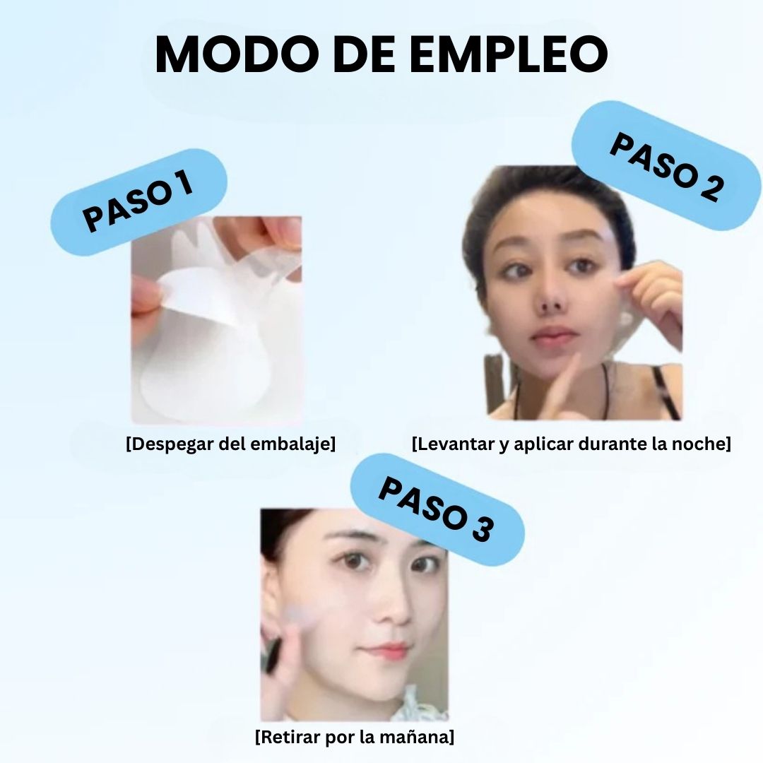 Mascarilla reafirmante microcristalina para las líneas de expresión