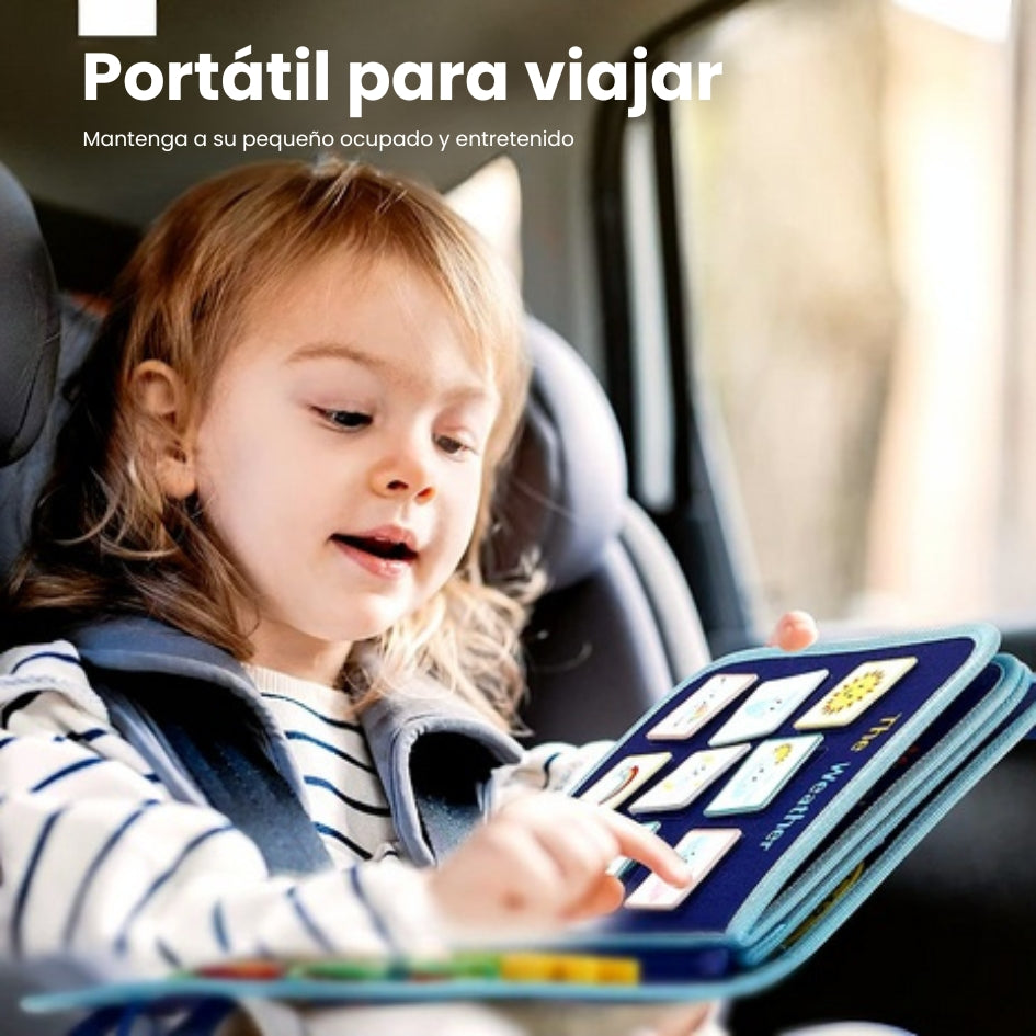 Tablero de aprendizaje - Juguete educativo Montessori