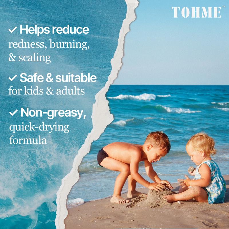 Crema calmante natural con musgo marino y avena - Alivio del eccema y la psoriasis - Minerales oceánicos - Para piel sensible - Crema hidratante para el eccema y la piel seca