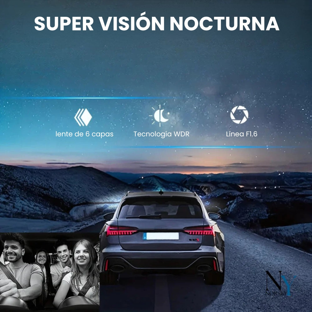 NORSKY-CAM-PRO™ - La cámara para salpicadero de 310°