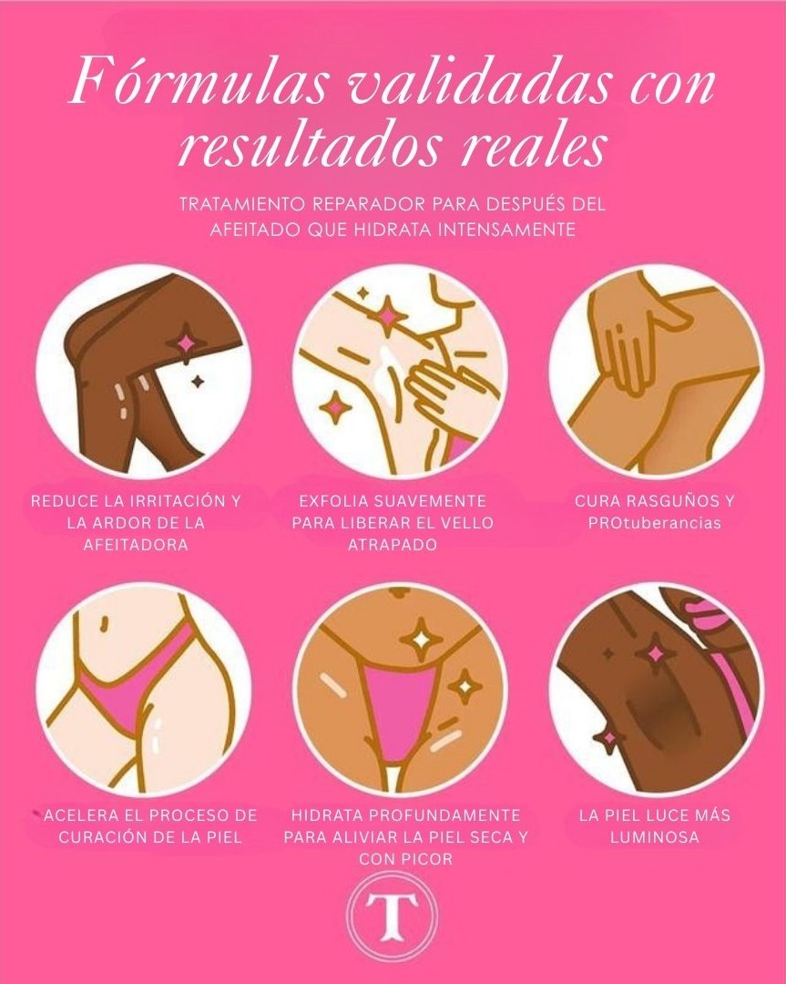 Aceite para después del afeitado de sabor suave - Aroma a fresa y vainilla CC