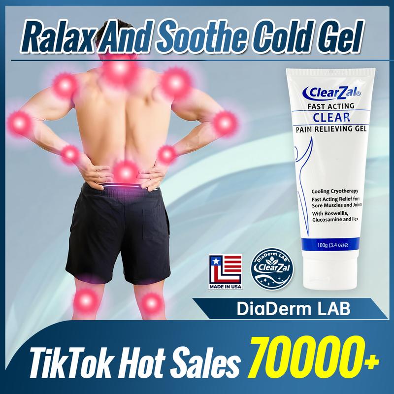 TALAPORR Gel Calmante y Refrescante 100g, Gel Corporal Aliviador, Refrescante con Mentol e Incienso, Ayuda a Aliviar la Tensión Muscular, Relaja la Cintura, Piernas y Rodillas.