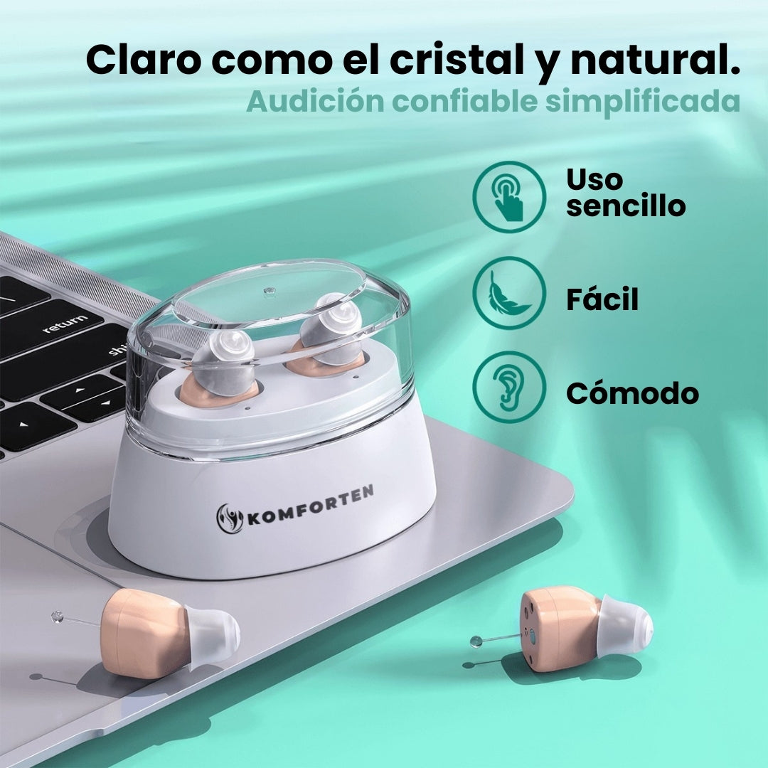 Audífonos Comfort: sonido nítido a una fracción del precio
