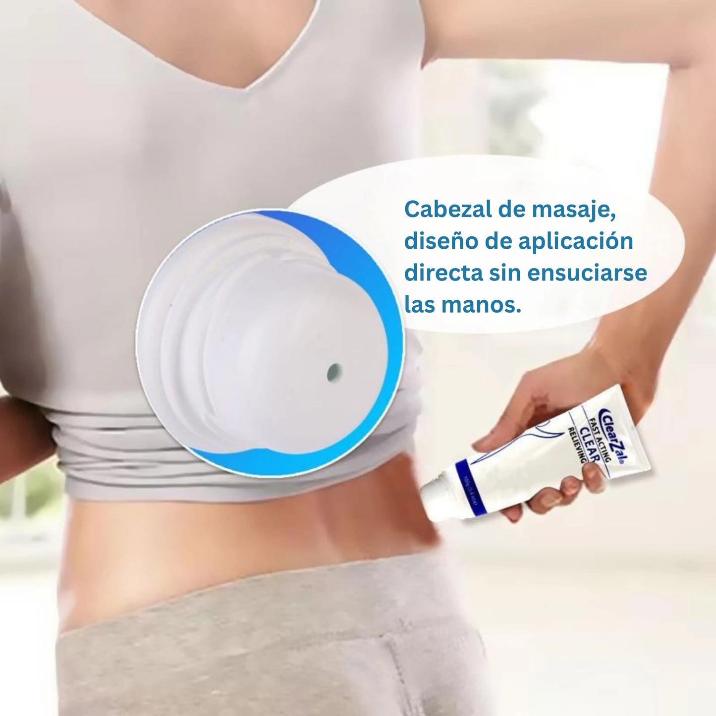 TALAPORR Gel Calmante y Refrescante 100g, Gel Corporal Aliviador, Refrescante con Mentol e Incienso, Ayuda a Aliviar la Tensión Muscular, Relaja la Cintura, Piernas y Rodillas.