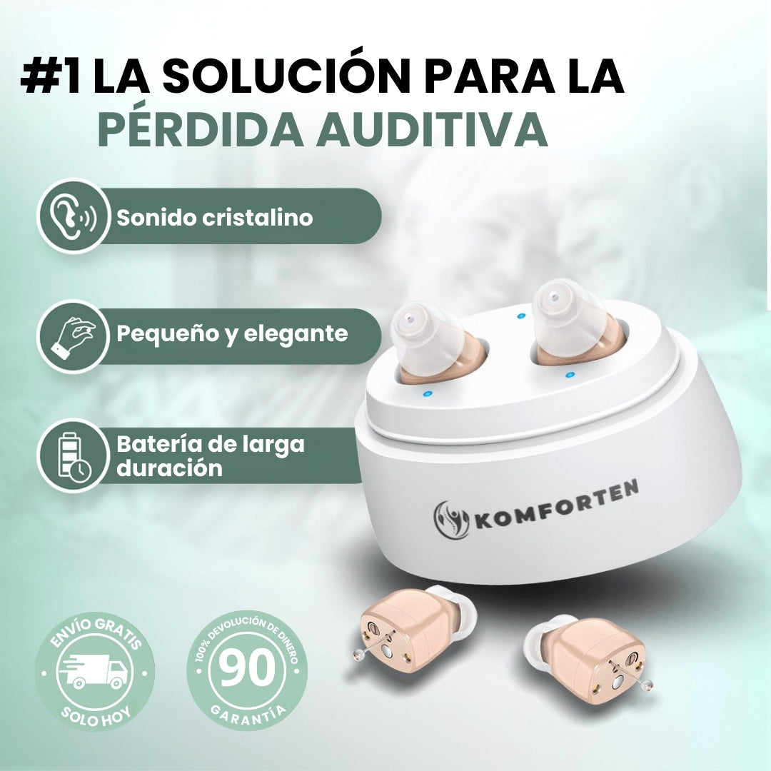 Audífonos Comfort: sonido nítido a una fracción del precio