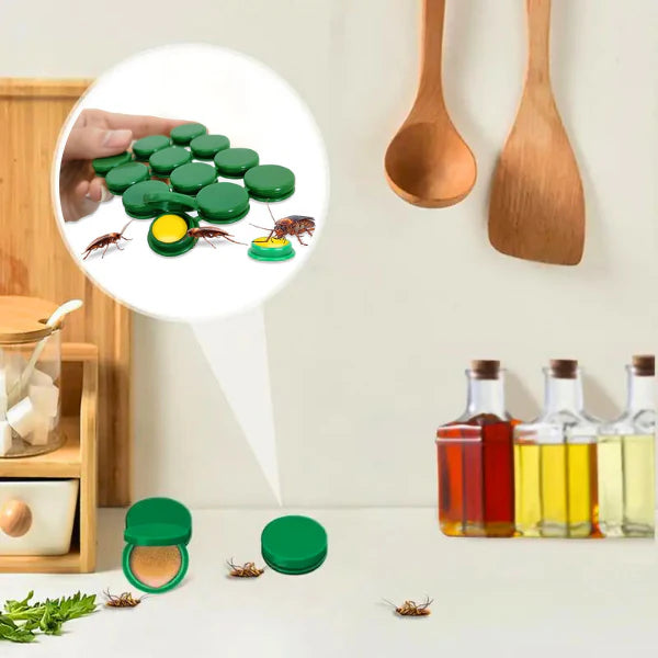 Trampa para cucarachas de cocina - 12 piezas