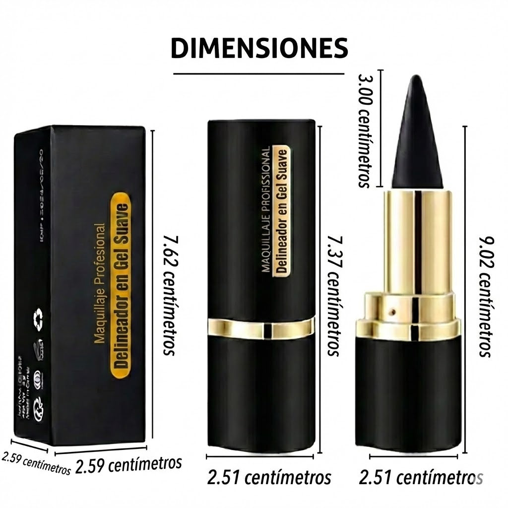 Set de Lápices Delineadores en Gel