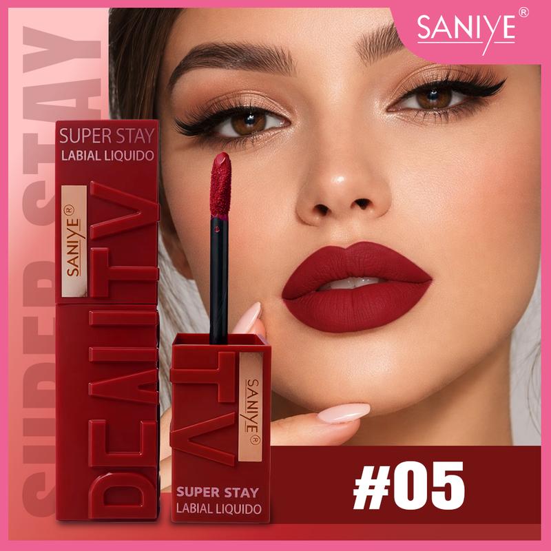 Rossetto Liquido Opaco Lunga Tenuta Resistente a Acqua e Sudore