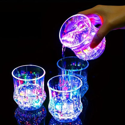 Vasos con luz LED - Activados por líquido