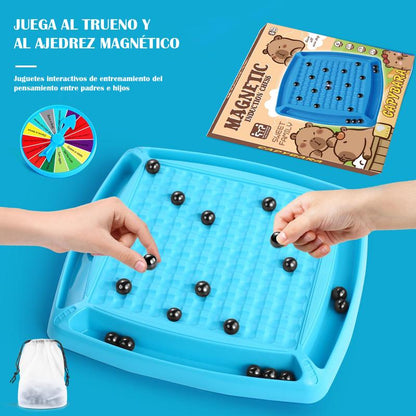 20 piezas - Juego de ajedrez magnético