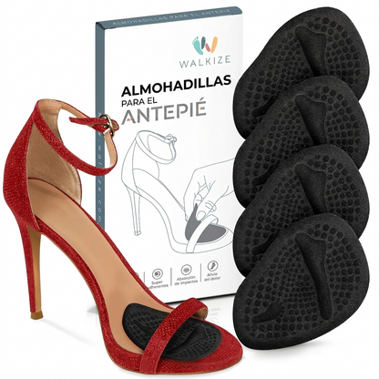 Paquete de 4 - Alivio Del Dolor Almohadillas Metatarsianas Para Mujer Cómodas