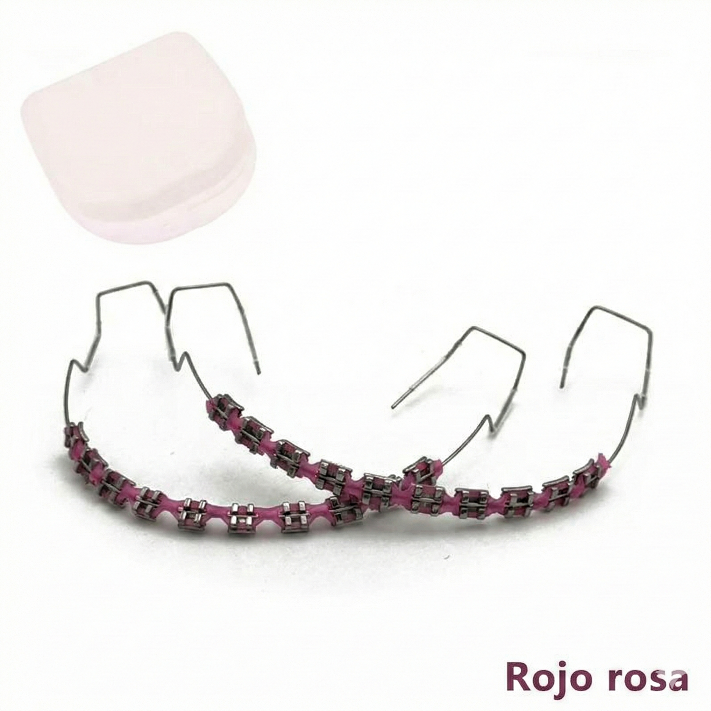 Kit de aparatos de ortodoncia falsos y reparación dental - 1 par