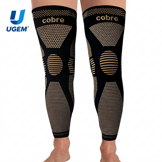 Soporte de Compresión para Piernas con Cobre UGEM 20-30mmHg