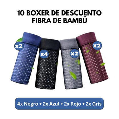 BOXER DE FIBRA DE BAMBÚ | BOXHERO