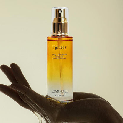 Aceite acondicionador en spray Talaporr de 80 ml, fortalecedor del cuero cabelludo y el cabello, acondicionador sin enjuague, champú limpiador reconfortante