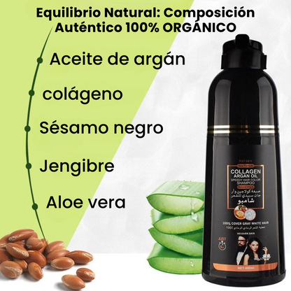 Disaar: Champú Colorante con Aceite de Argán Marroquí