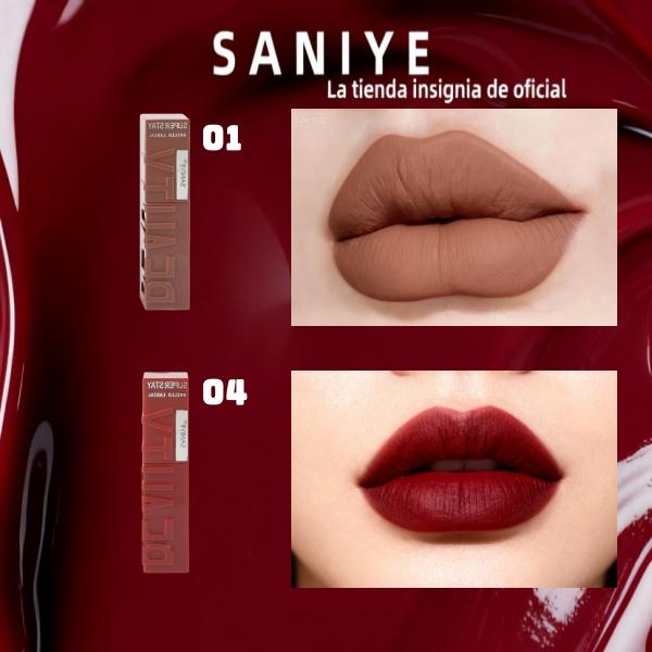 Labial Líquido Mate Larga Duración Tono Intenso Ligero