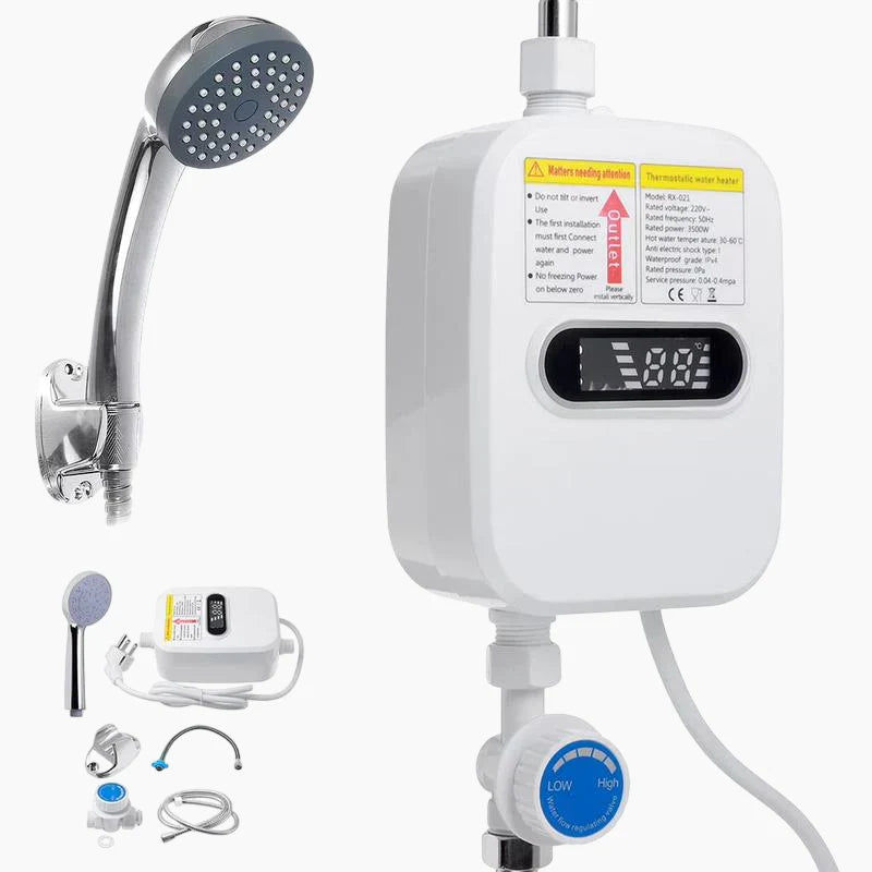 Calentador de agua eléctrico instantáneo de 3500W