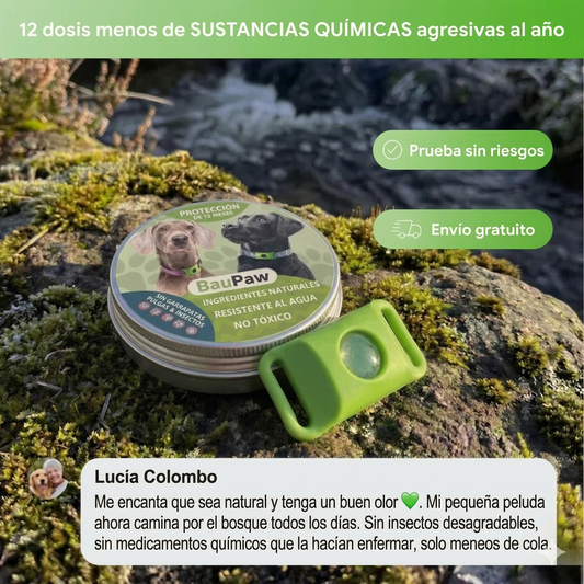 Colgante Talaporr™ - 12 meses de protección natural para perros