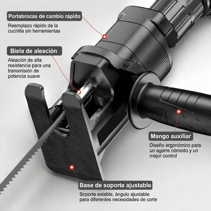 Broca dentada para cortes precisos (bricolaje)