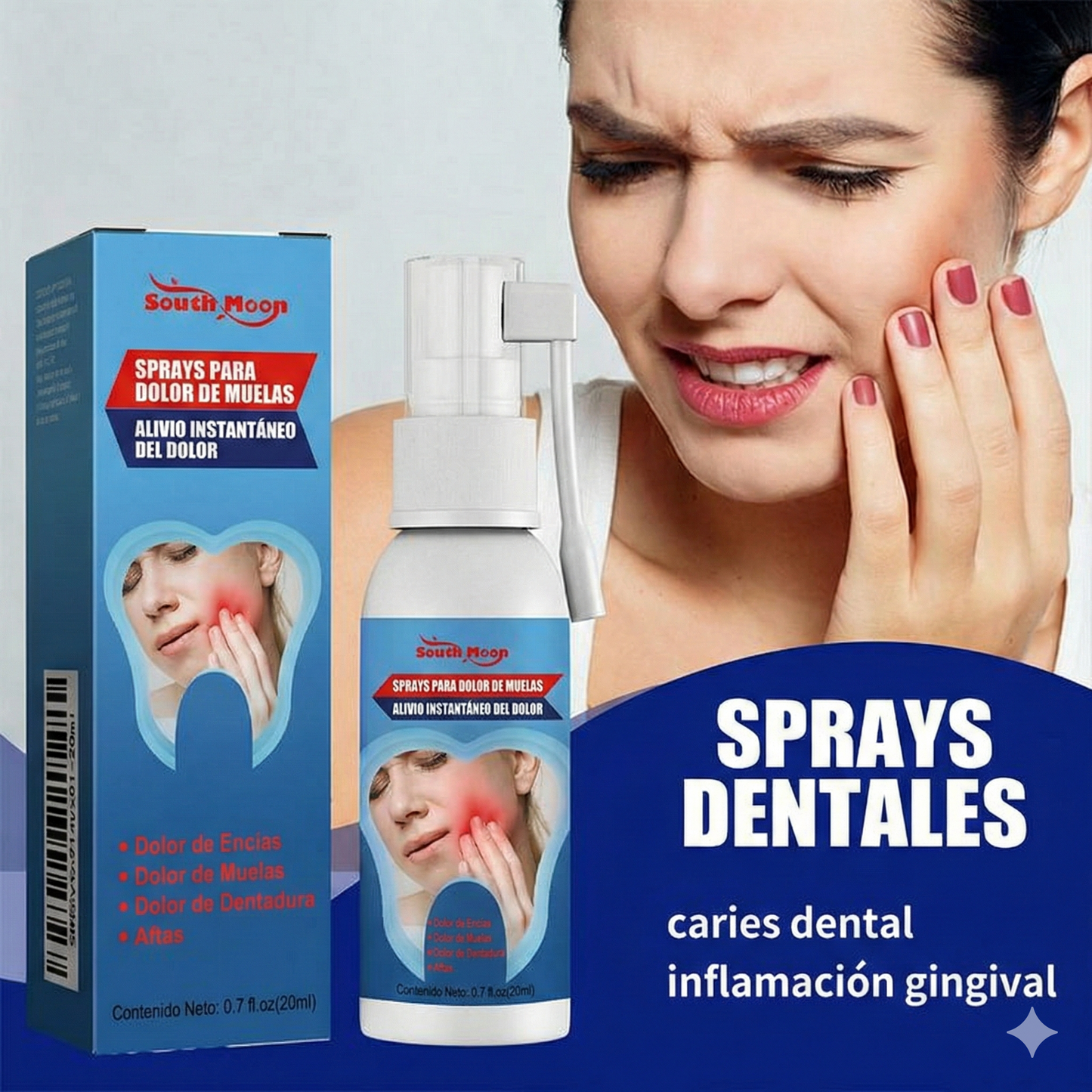 Spray para el cuidado bucal - Fórmula suave
