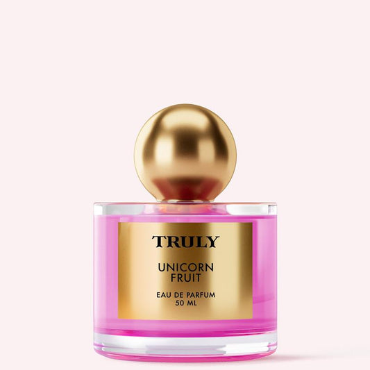 Eau de Parfum Unicorn Fruit: aroma a algodón de azúcar, azúcar espumoso y caramelo suave.
