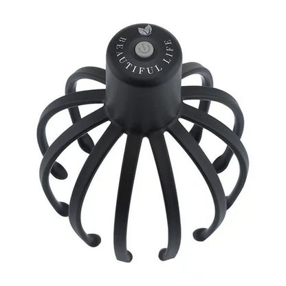 Masajeador de cabeza eléctrico con forma de pulpo