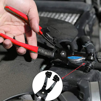 Juego de alicates para abrazaderas de manguera - Alcance largo (9 piezas)