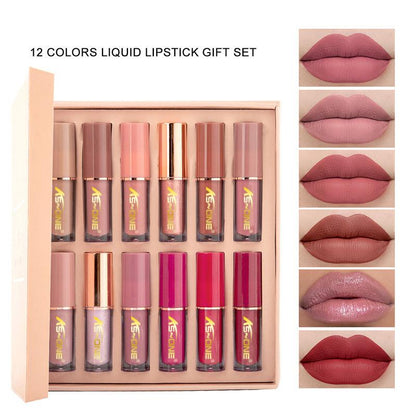 Color Duradero Set de Labiales Líquidos Mate Hidratante