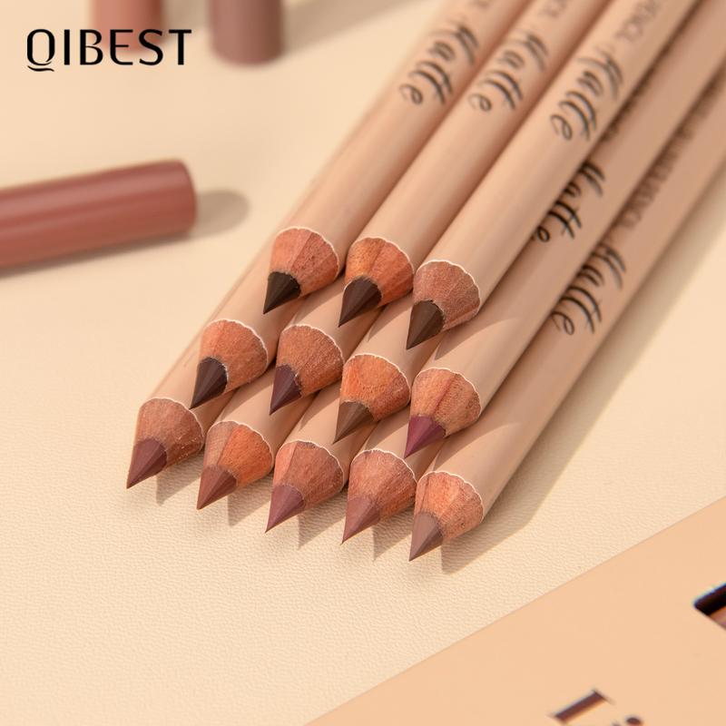 Set de 12 - Lápices labiales mate de larga duración – Acabado aterciopelado