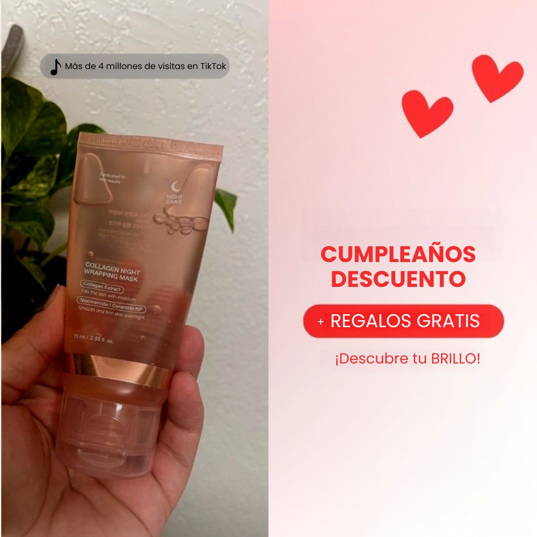 Mascarilla de noche de colágeno Seluna