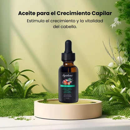 Aceite de romero y batana Tgideas - Mezclado con aceite de jojoba y argán - Aceite esencial 100% orgánico para el cuidado del cabello. Reparador diario, restaura la humedad y las vitaminas.