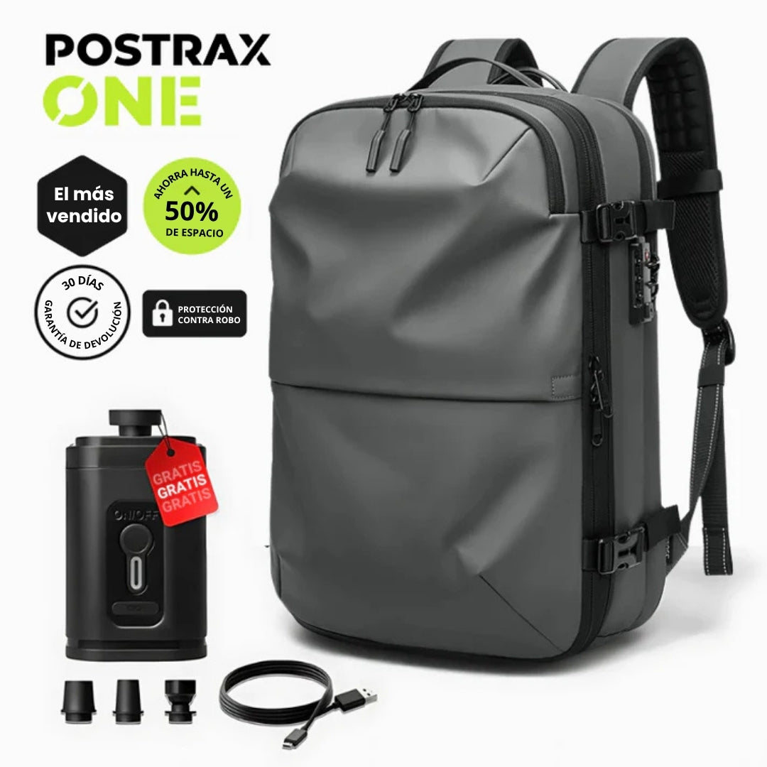 POSTRAX ONE La mochila aspiradora inteligente