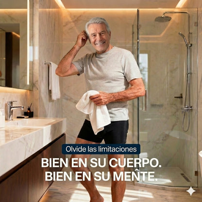 Calzoncillos bóxer lavables para incontinencia para hombre