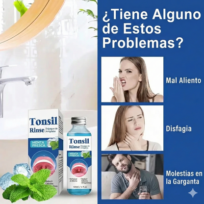 Líquido para eliminar cálculos amigdalinos - 4 fl oz