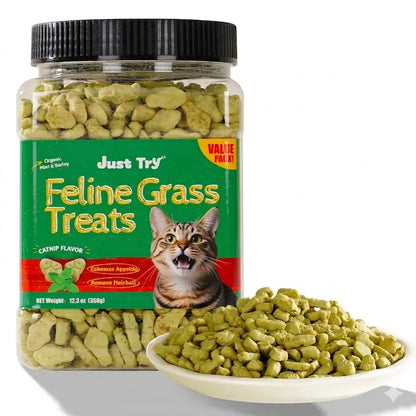 Golosinas de hierba para gatos - 350 gramos