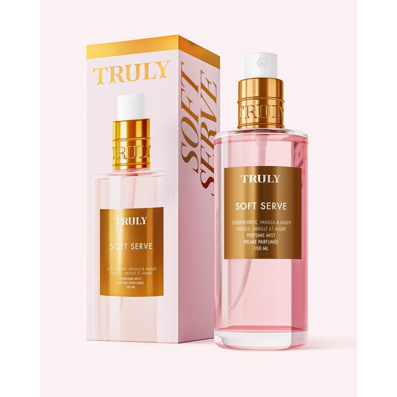 Bruma perfumada de helado suave - Aroma a fresa y vainilla