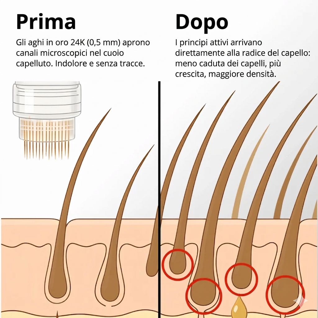 Sistema de crecimiento capilar Apex