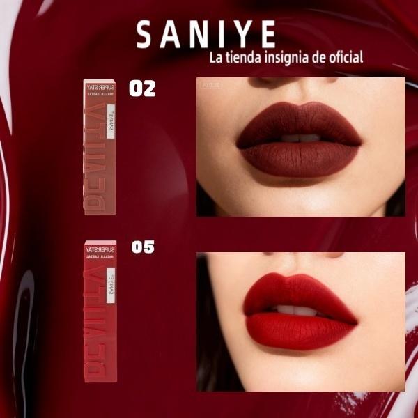 Labial Líquido Mate Larga Duración Tono Intenso Ligero