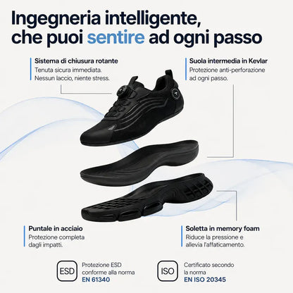 Talaporr S3 Pro - Progettato per garantire sicurezza e comfort per tutto il giorno.