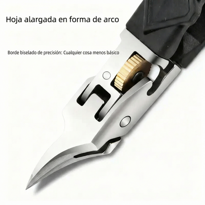 Cortaúñas antideslizante - Negro