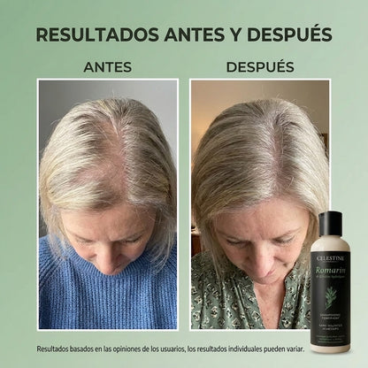 Champú de Romero y Queratina para un Cabello más Grueso