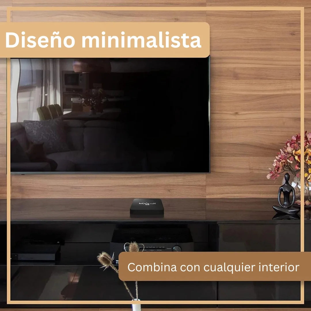 MXQ PRO 4K DECODIFICADOR INTELIGENTE