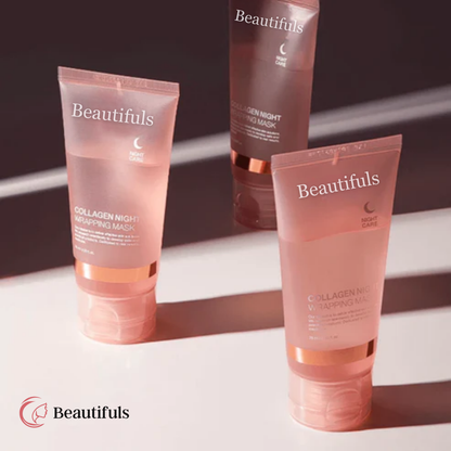 Crema de noche con colágeno de Beautifuls