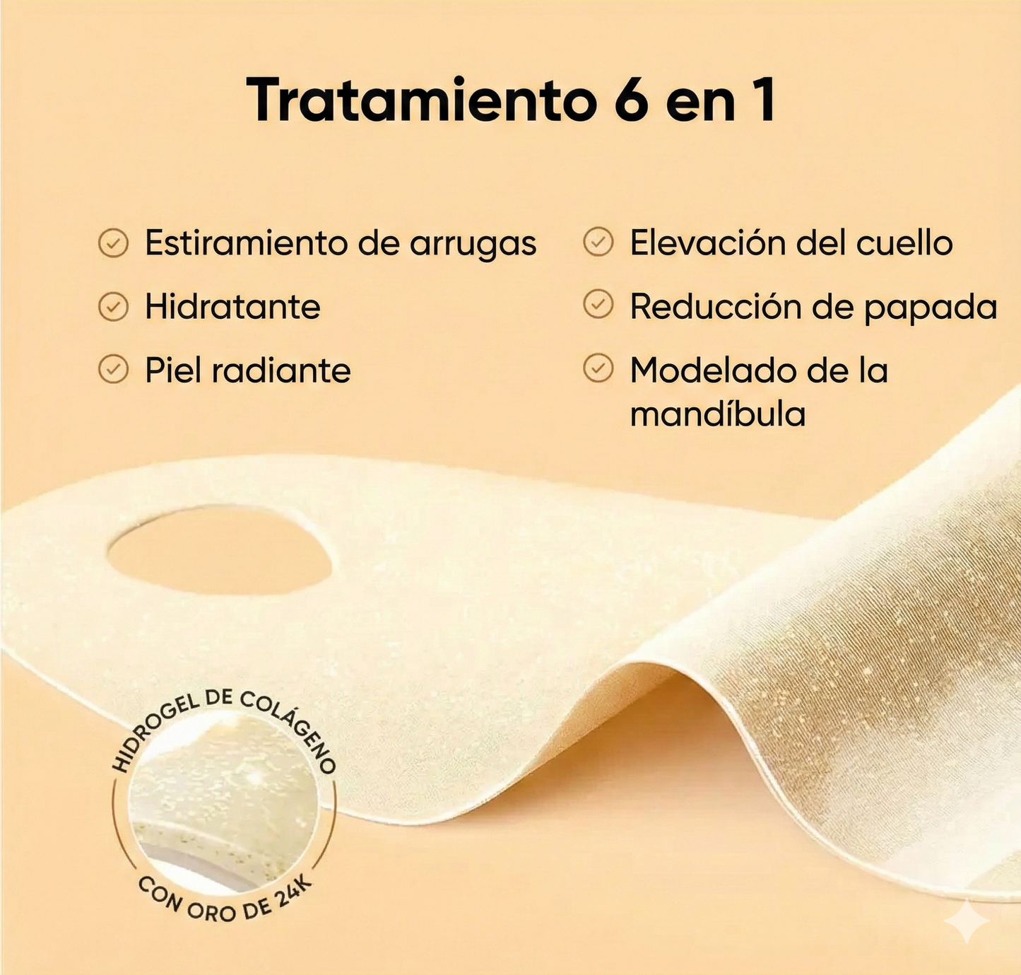 (Paquete de 5) Mascarilla reafirmante V Line