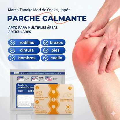 7 unidades - Parches térmicos a base de hierbas