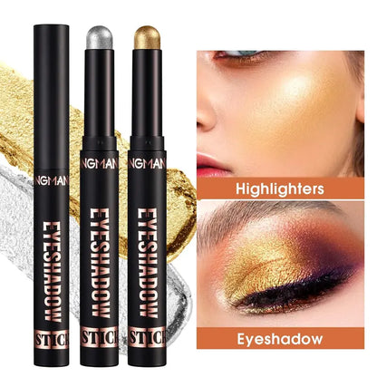 8 unidades - Set de sombras de ojos en crema en formato lápiz