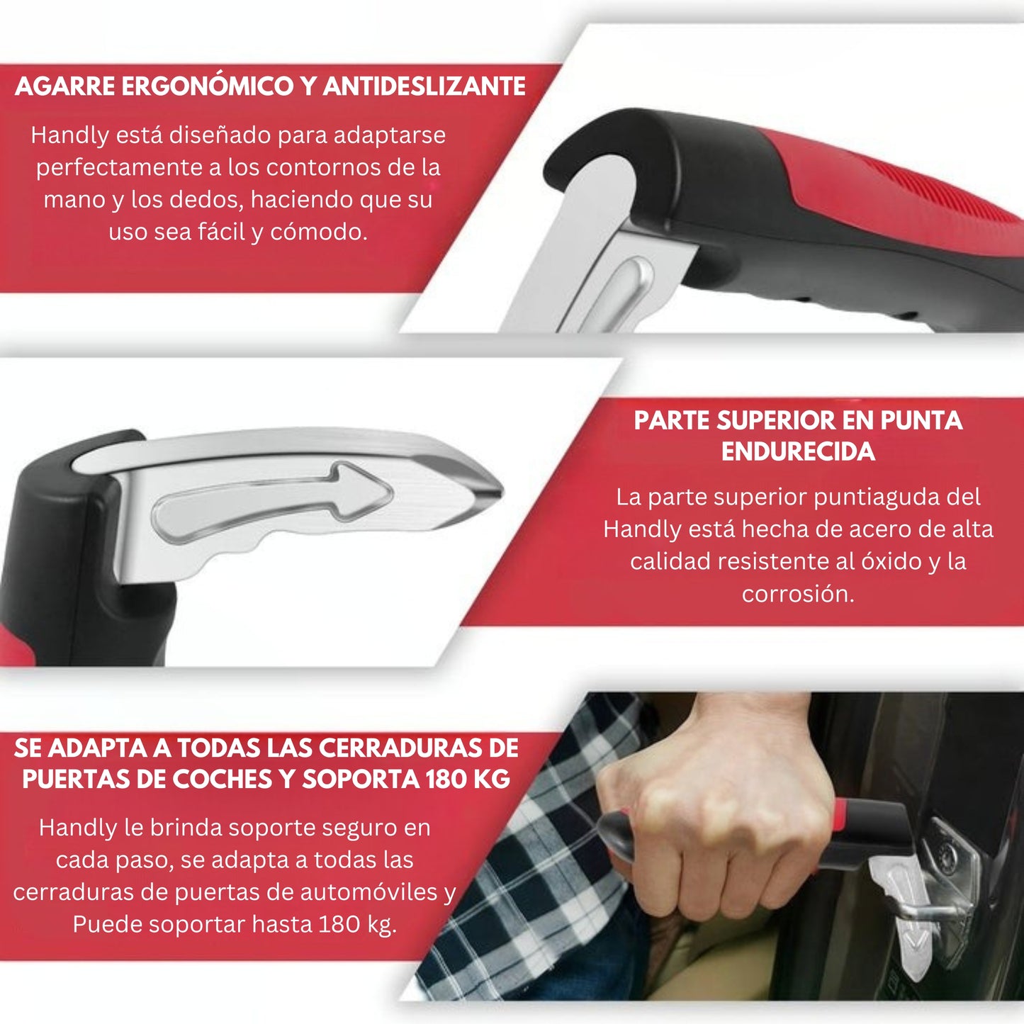 Handly™ Para un viaje más placentero