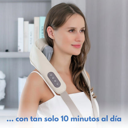 KörperHilfe® Shiatsu Massage Pro - Masajeador térmico inteligente